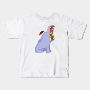 I want a hippopotamus for christmas Kids T-Shirt